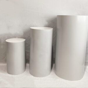 White Plinths